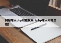 网站建设php教程视频（php建设网站流程）